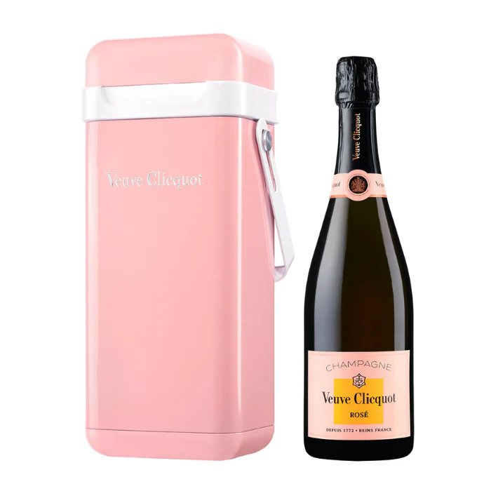Veuve Clicquot Rosé Brut Fridge, Champagne, Frankreich