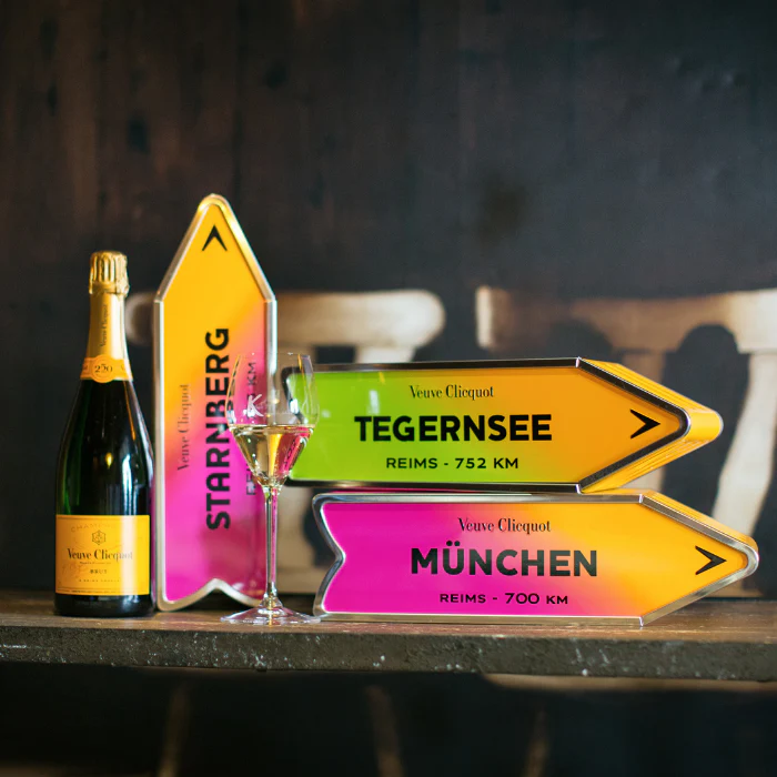 Veuve Clicquot Rosé Arrow Personalisierbar, Champagne, Frankreich - Image 2